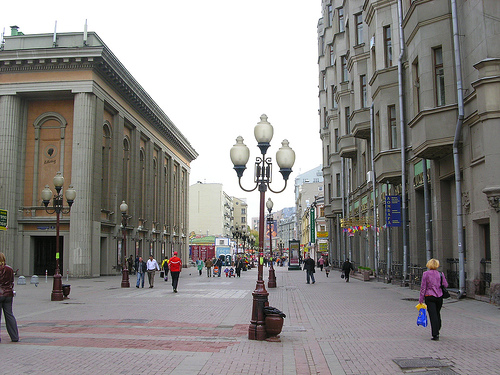 Арбат - одна из самых известных древнейших московских улиц